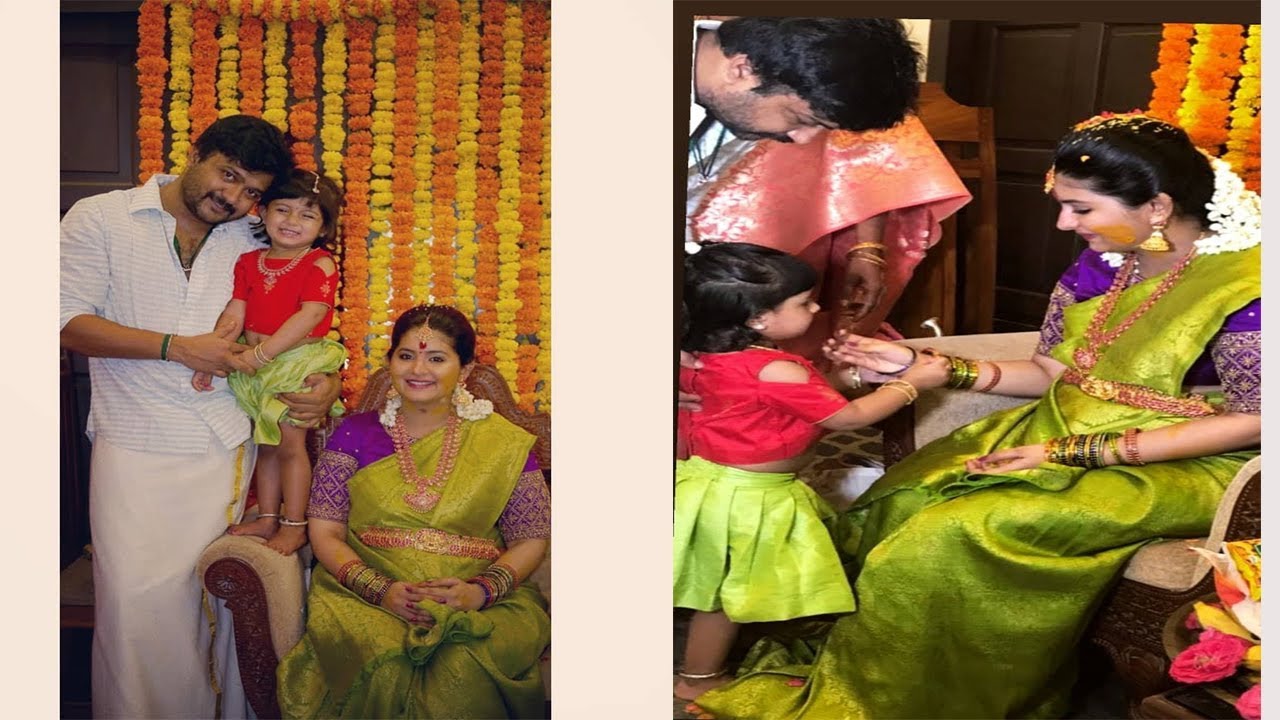 Actress Reshmi Menon 2nd Pregnancy Baby shower function Stills