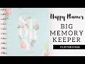 Big Happy Planner DELUXE MEMORY KEEPER Flipthrough! | At Home With Quita