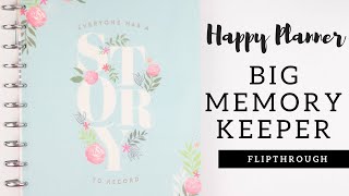 Big Happy Planner DELUXE MEMORY KEEPER Flipthrough! | At Home With Quita