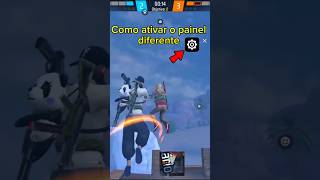 MIRA DIFERENTE. O MELHOR PAINEL DO FREE FIRE 😱#freefire