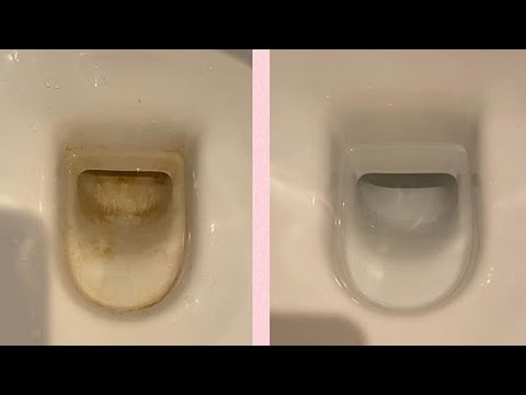 Video: Kako brzo oprati rđu u toaletu
