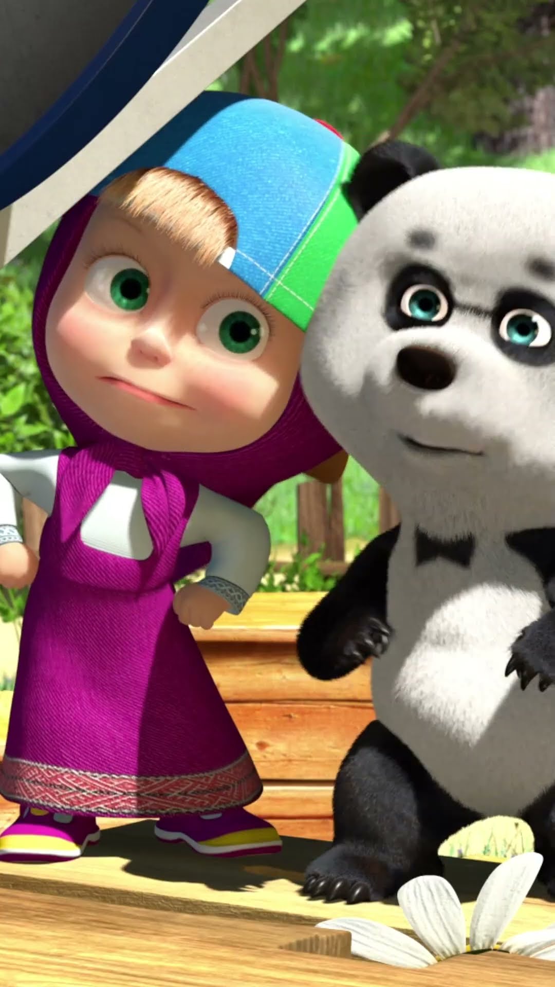 Configurar la TV ?  #Shorts #MashayelOsoCastellano #EspectáculoDeVariedades #cartoon  #kidsvideo
