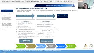 Developing Developers Webinar Series: The Financial Outlook: Bankability to Financial Close