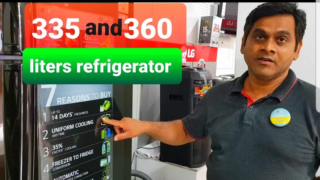 335 ltr fridge lg