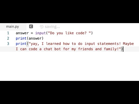 Python: Lesson 3 -- Input Function | SyntaxError