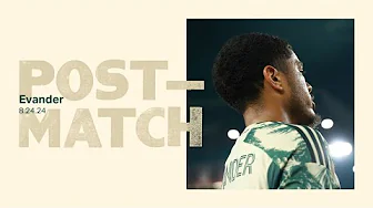 Evander discusses draw with St. Louis: "Not winning the game is kind of frustrating" thumbnail