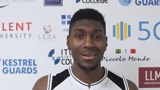 Interview; Travis Charles gives us his thoughts on his debut performance.