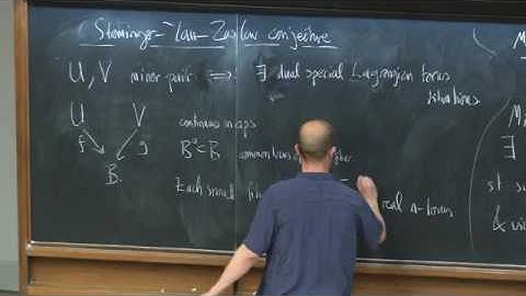 Cluster algebras and Mirror Symmetry - P. Hacking - Lecture 03