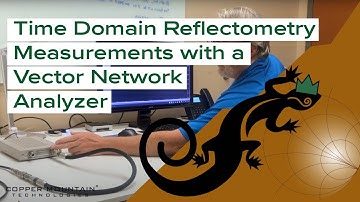 Time Domain Reflectometry Measurements with a Vector Network Analyzer