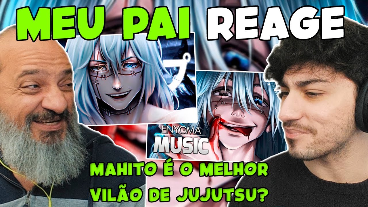 O MELHOR VILÃO DE JUJUTSU? ♪ MAHITO - ENYGMA | ANIRAP - REACT