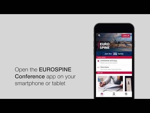 EUROSPINE App – My Agenda