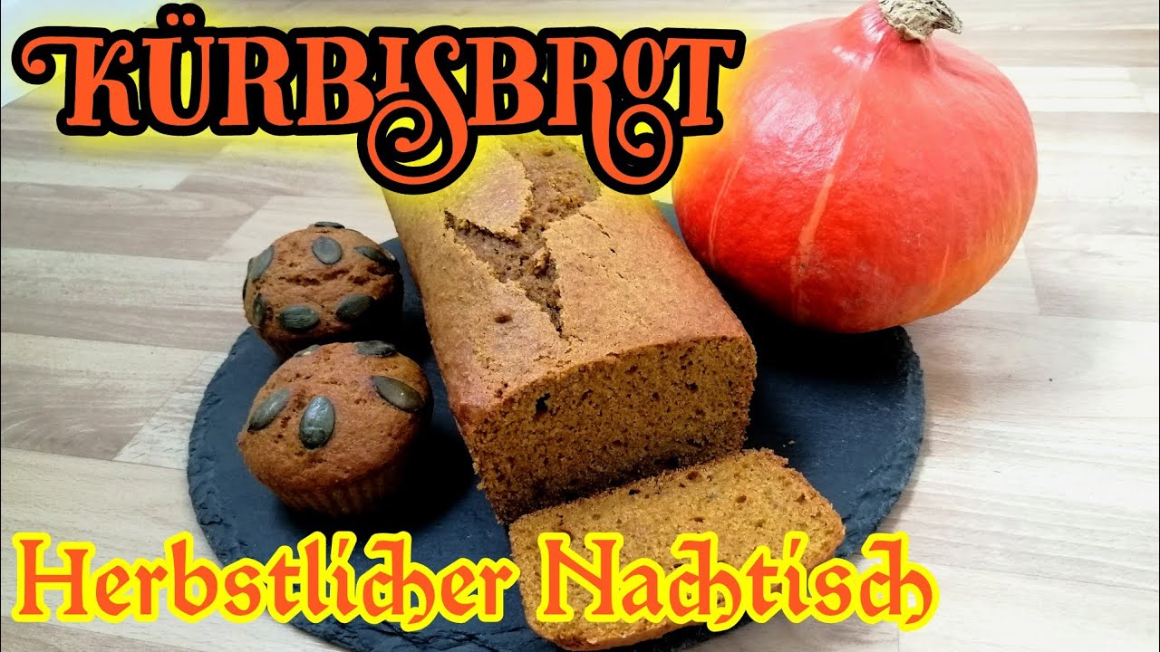 🎃Rezept 🍂Kürbisbrot | Herbstkuchen | vegan, nussfrei, saftig, Vollkorn