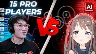 15 osu! Pros vs AI: 