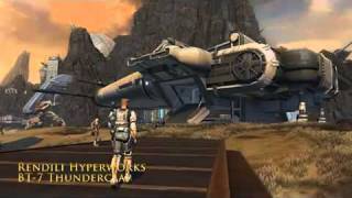 Star Wars The Old Republic BT-7 Thunderclap (Trooper Ship)