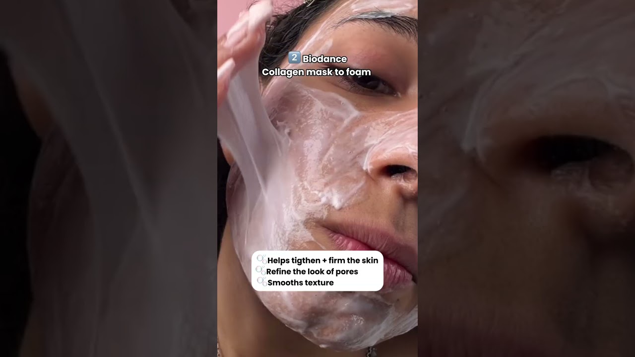 Double cleansing, but better with Biodance Collagen cleansing duo 🫧💕⁠