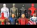 Novos Bonecos Homem Aranha, Capitão América, Shang-Chi, G.I. Joe Origens - Marvel Vingadores