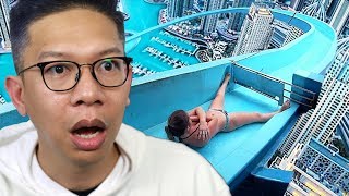 THE MOST EXTREME WATER SLIDE IN THE WORLD!!