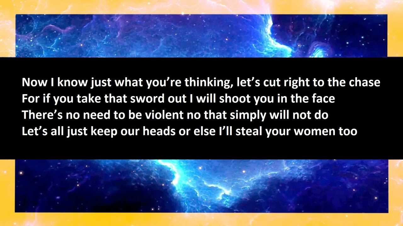 Lords Of The Trident - Brothers Of Cain karaoke open duet, part 1.