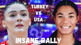 Turkey vs USA | Set 1,2,3 | EPIC BATTLE | Women's Volleyball Highlights