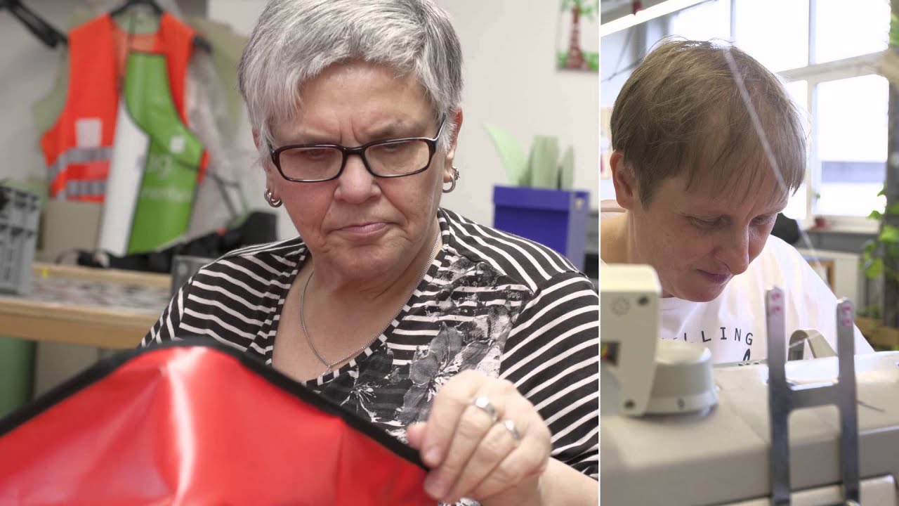 Recycling-Taschen-Herstellung für die Sparkasse KölnBonn #1