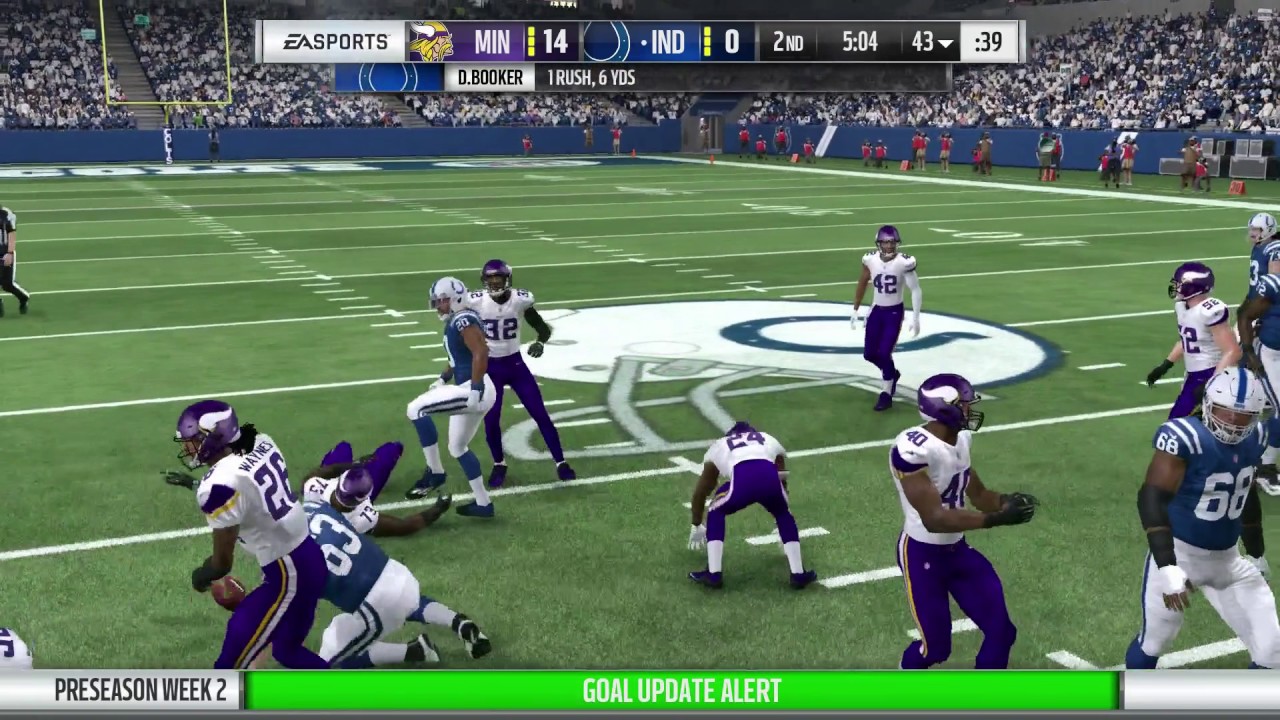 Preseason Vikings and Colts YouTube