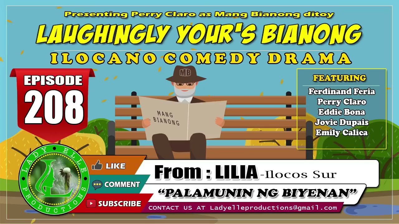 LAUGHINGLY YOURS BIANONG COMPILATION #70 | ILOCANO DRAMA | LADY ELLE PRODUCTIONS