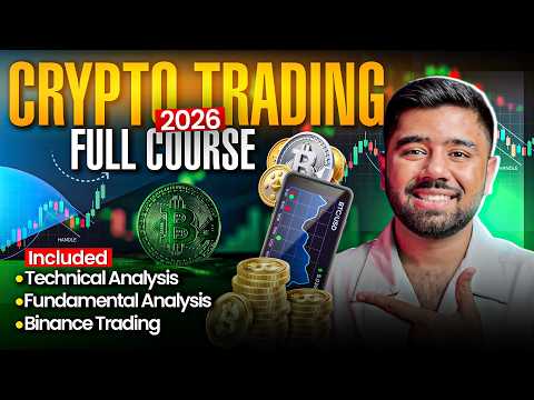 Crypto Trading Full Course For Beginners In 2026 Binance Trading Course By Kashif Majeed 