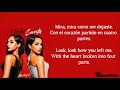 Becky G x Mau y Ricky - Me Acostumbré (Letra & English Translation Lyrics)