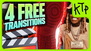 4 FREE Music Video Transitions for Final Cut Pro! 🔥