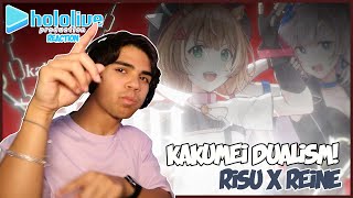 KAKUMEI DUALISM REINE X RISU COVER REACTION! (SIDE A & SIDE B)