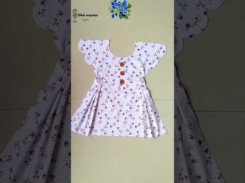 Easy Baby Girl Frock Cutting And Stitching Hindi Tutorial