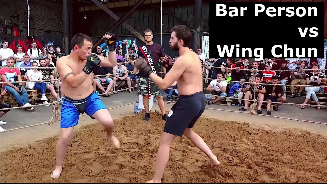 Wing Chun Master vs Random Dude - MMA Match - YouTube