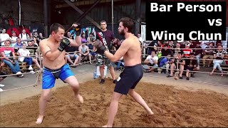 Wing Chun Master vs Random Dude - MMA Match