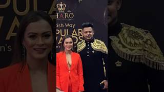 නරමද & චනදමල Britishway Popular Awards 2023 Narmada Yapa, Chandimal Jayasinghe