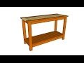 Console table plans Console table plans