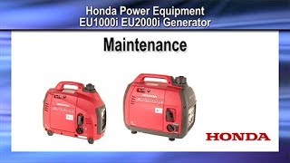 For Honda EU1000i EU2000i Genrator Oil Change Red 