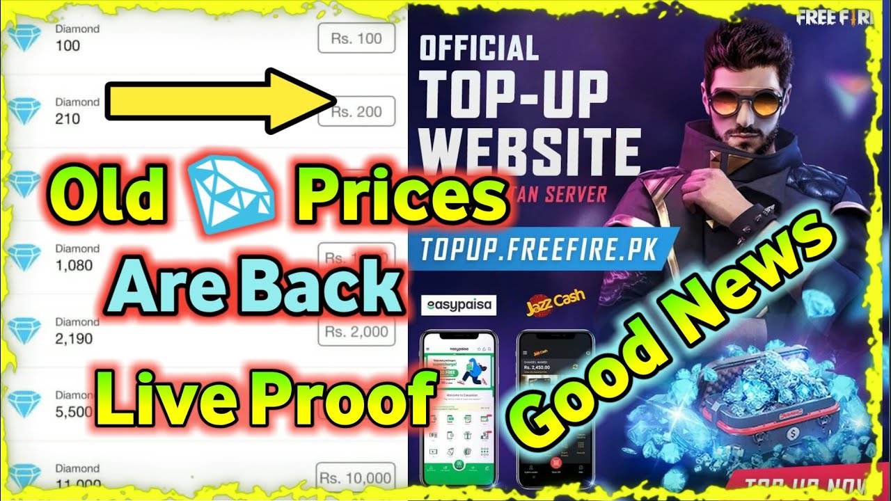 29 Top Pictures Free Fire Diamond Top Up Pakistan / Top Up ...