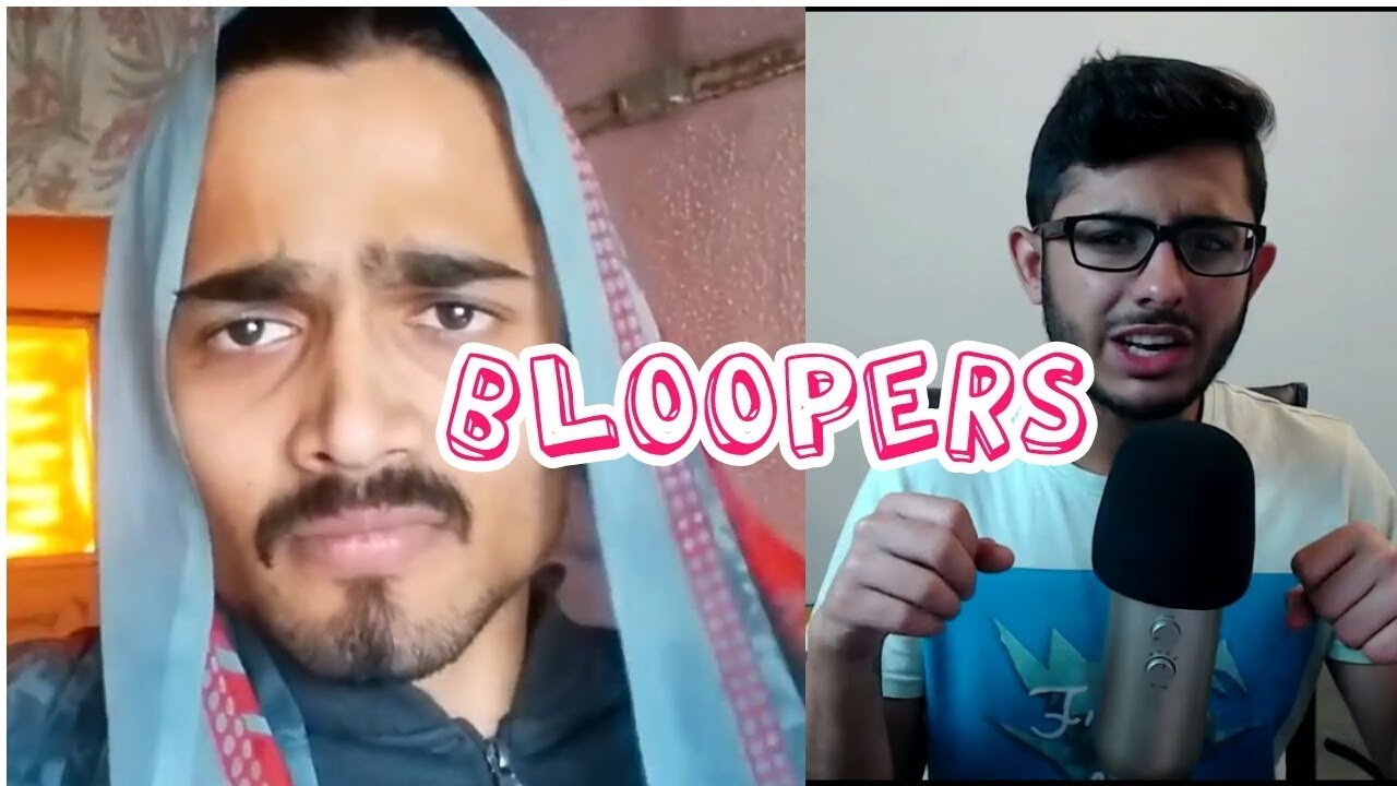 BB ki Vines & CarryMinati Bloopers _ Behind the Scenes HD