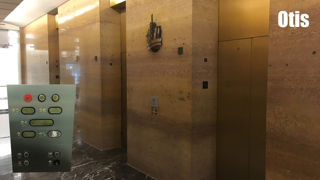 Solo Ride! High Speed Otis Traction Elevators at the John Hancock in Chicago, IL