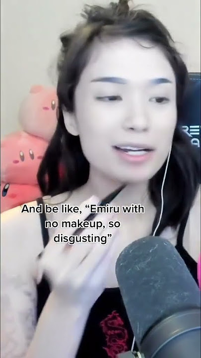 Emiru with no makeup