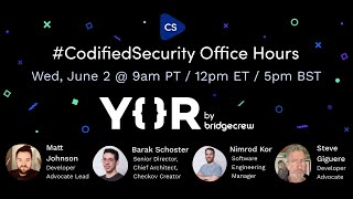 Codified Security - Office Hours Ep 8 - Intro to Yor IaC tag and trace