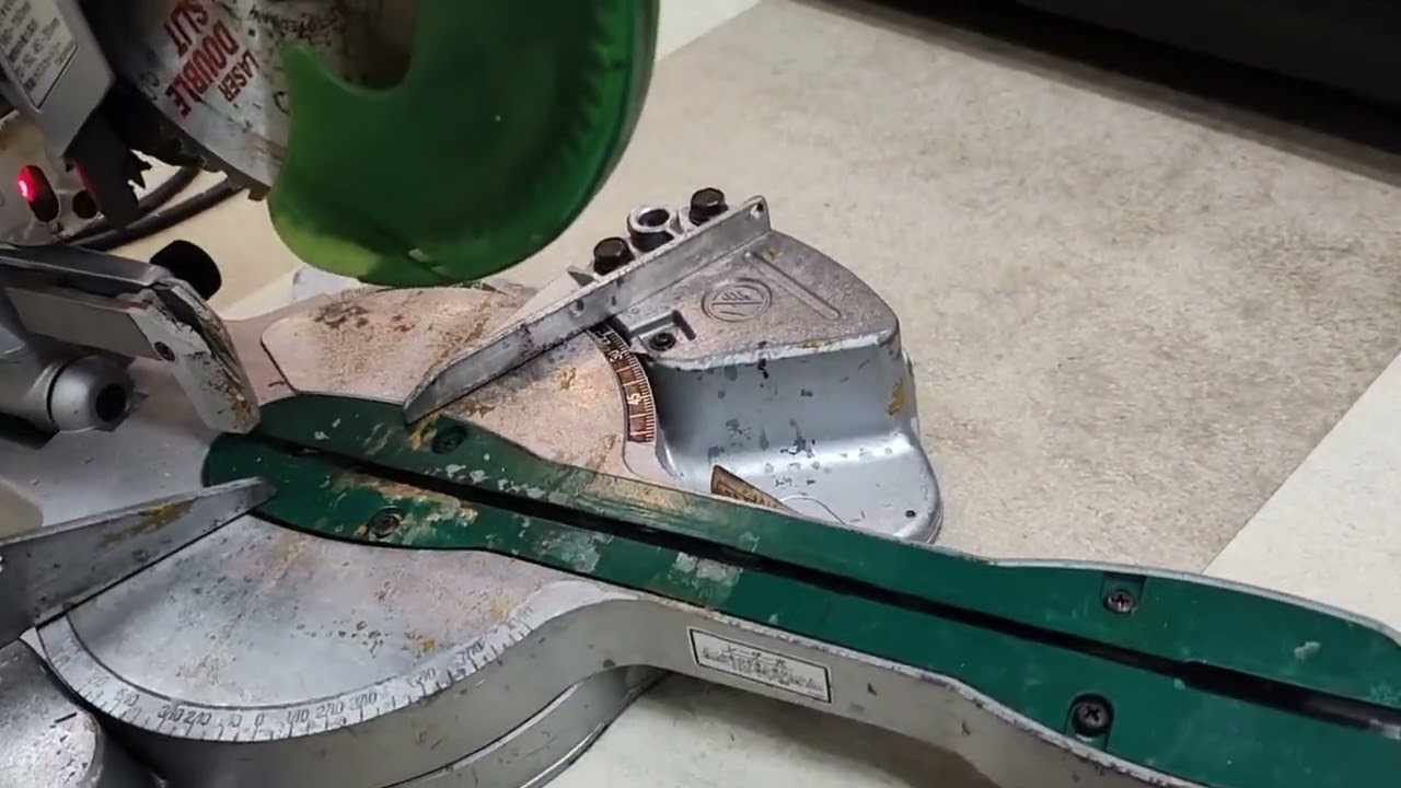 HITACHI 日立工機 卓上スライド丸のこ C7RSH 簡易動作確認動画 工具一