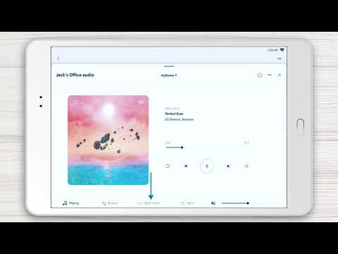 Crestron Home  Playing Music