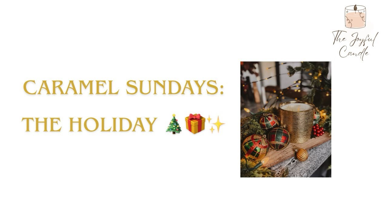 Карамельные воскресенья: обзор праздничных свечей ✨🎁🎄