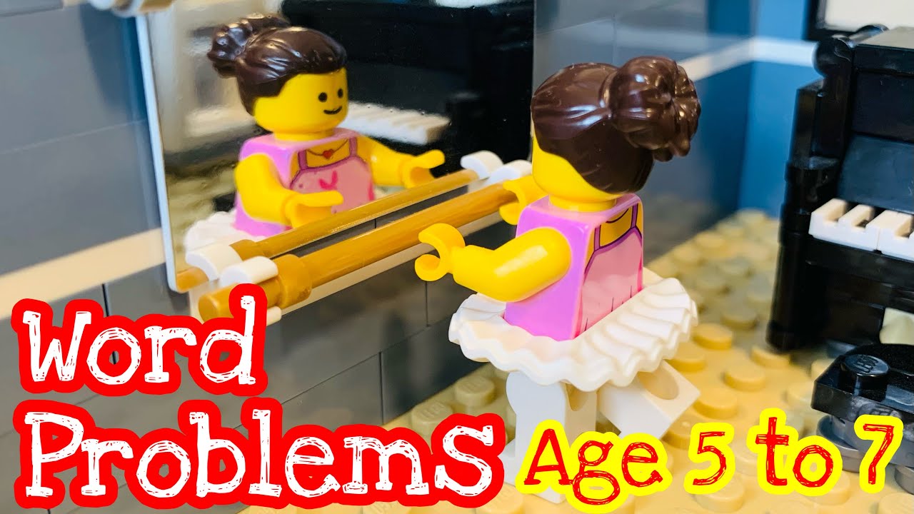 Educational Video -  Word Problems, Kindergarten / First Grade, LEGO creator expert, Restaurant