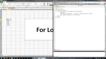 Excel VBA For Loops