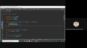 Resolução de Exercício - Métodos Getters, Setters e Vetores