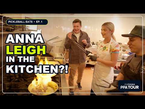 We Put the World’s #1 Pickleball Player in a Restaurant Kitchen | Pickleball Eats Ep. 1