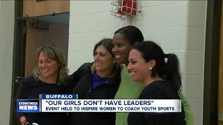 #SheCanCoach event held to inspire women to coach youth sports