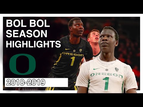 Bol Bol's highlights from his Oregon debut include turnaround 3s